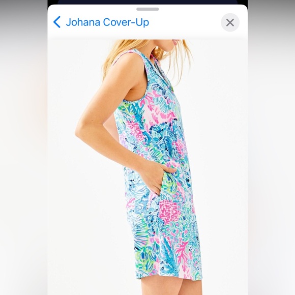 Lilly Pulitzer Johana bathing suit cover up dress. - Picture 6 of 6